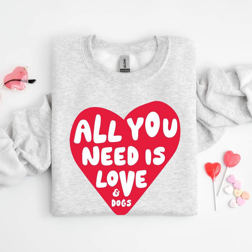 Love & Dogs Crewneck