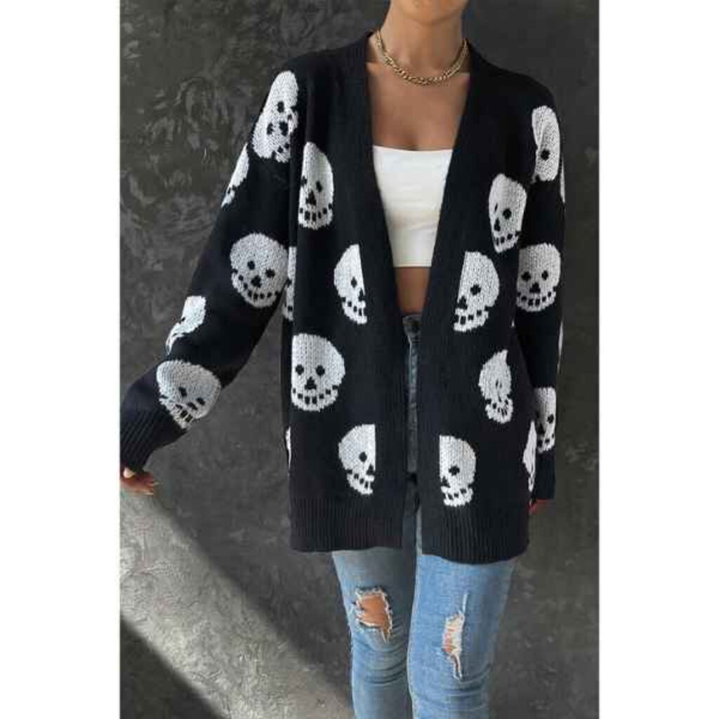 Skull Cardigan