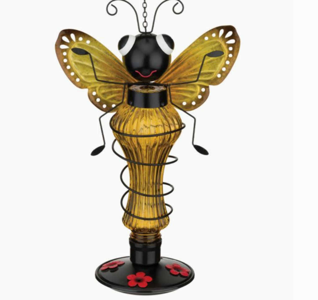 Bee Hummingbird Feeder