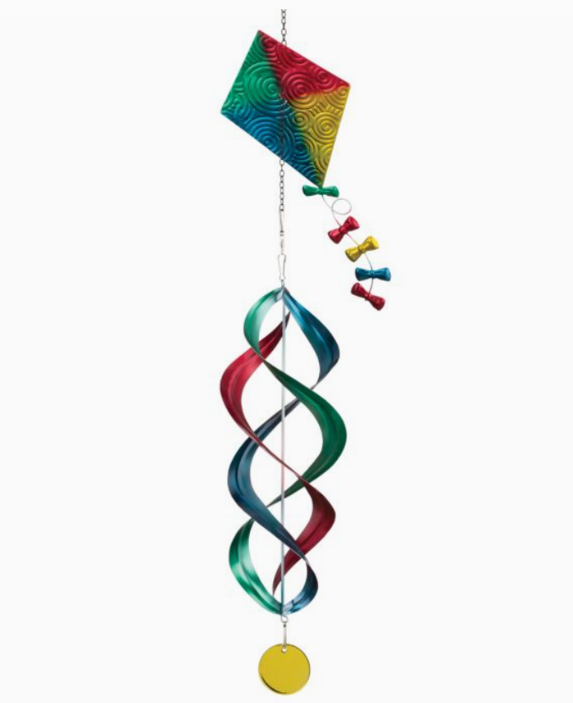 Hanging Wind Spinner - Kite Rainbow