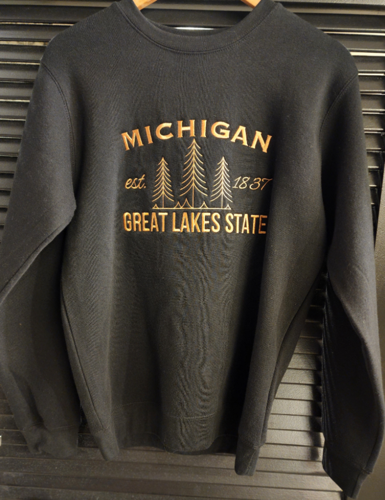 Michigan Pines Crewneck