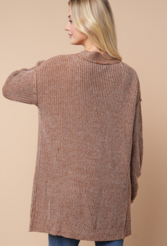 Mocha Knit Cardigan