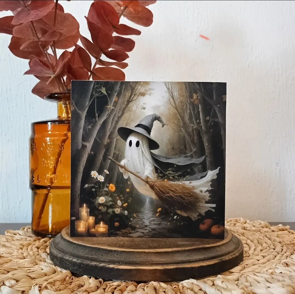 Flying Ghost Broom
