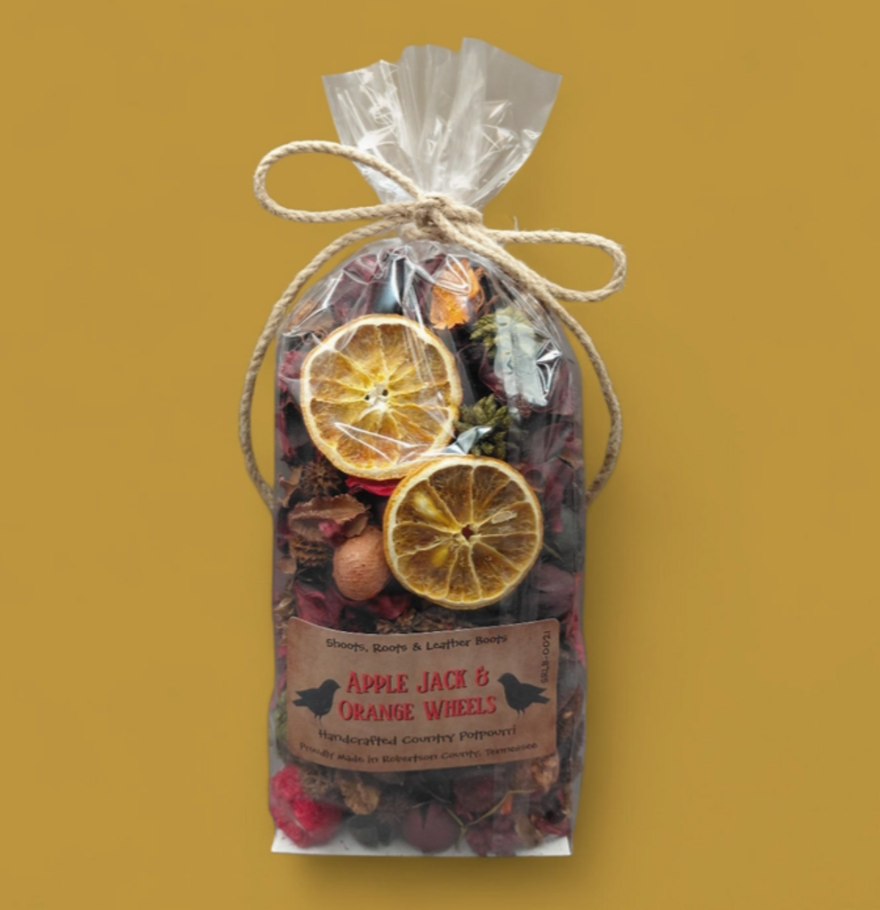 Apple Jack & Orange Wheels Handcrafted Country Potpourri