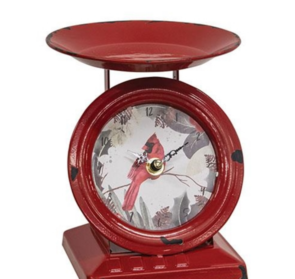 Cardinal Scale Clock