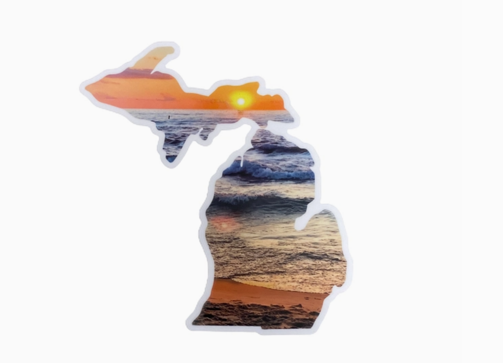 Michigan Sunset- Decal