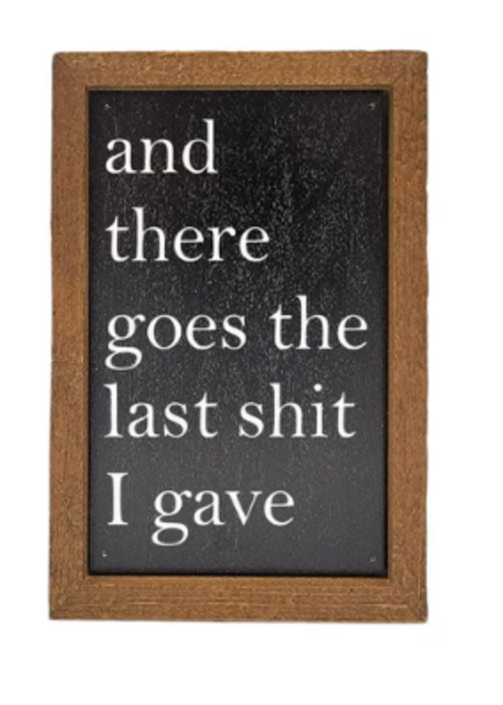 And There Goes The Last Sign