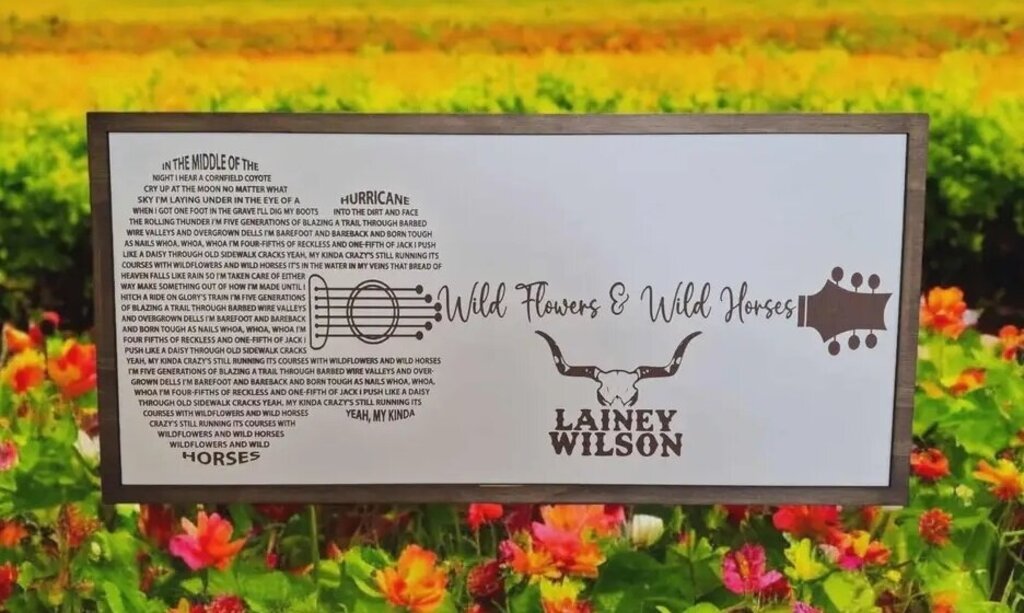 Song Lyric Signs