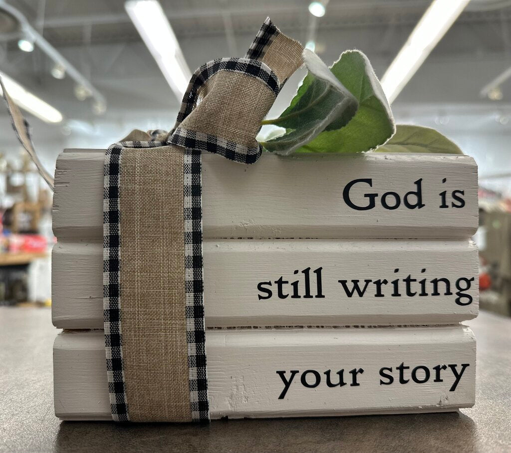 God Book Stack