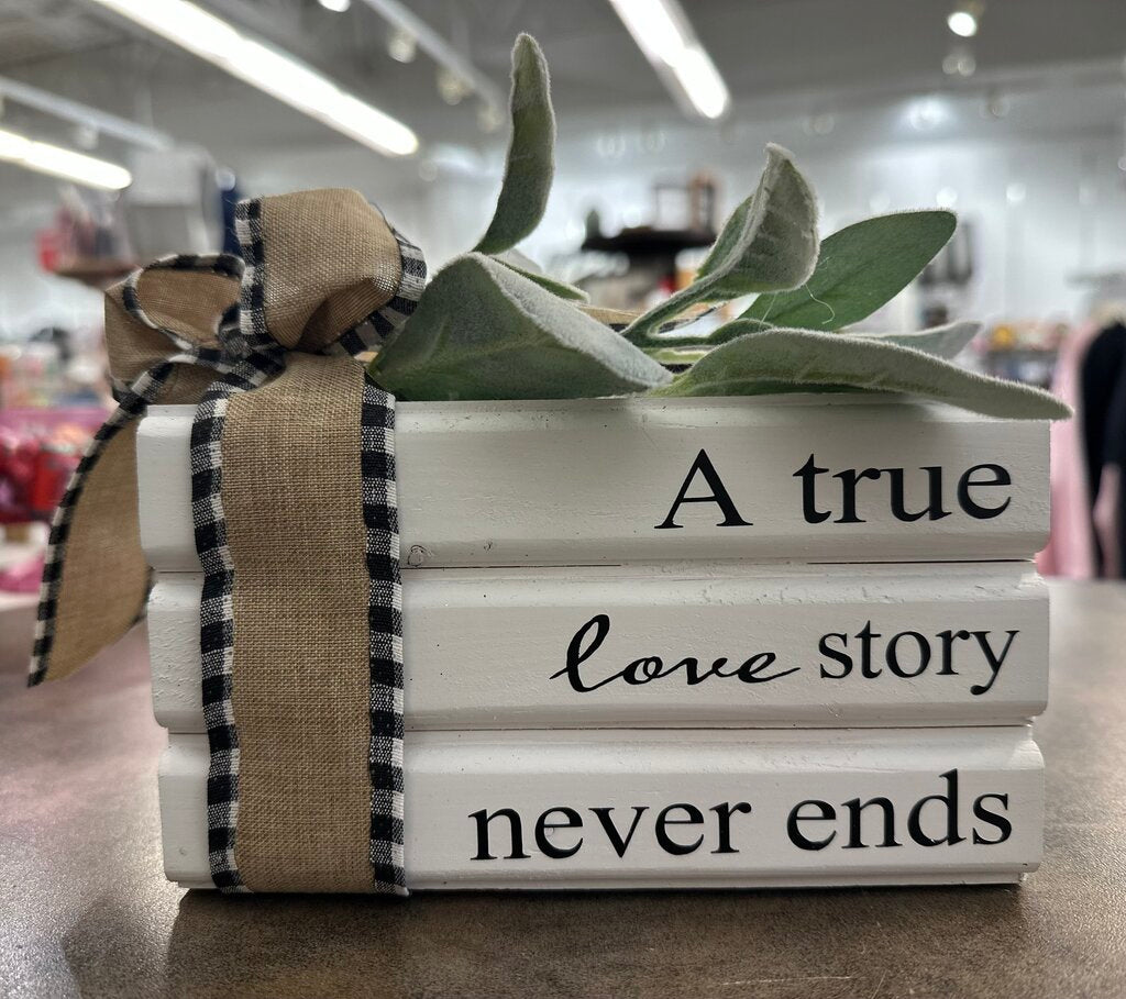 True Love Book Stack
