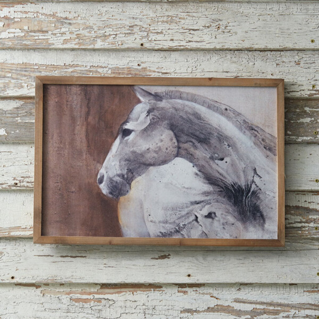 Peering Horse