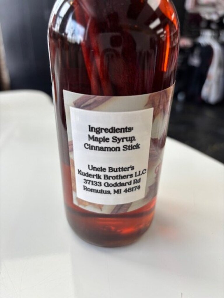 UB Cinnamon Maple Syrup