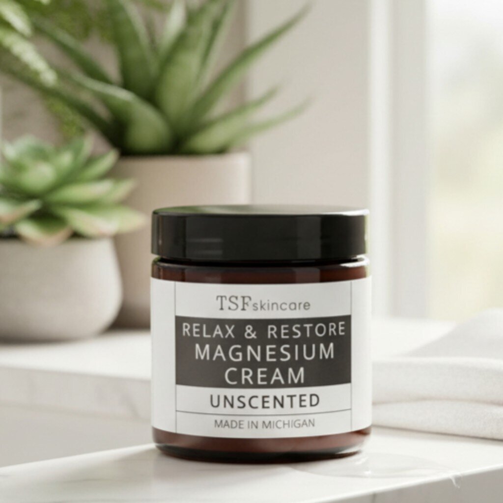 RELAX & RESTORE MAGNESIUM CREAM UNSCENTED