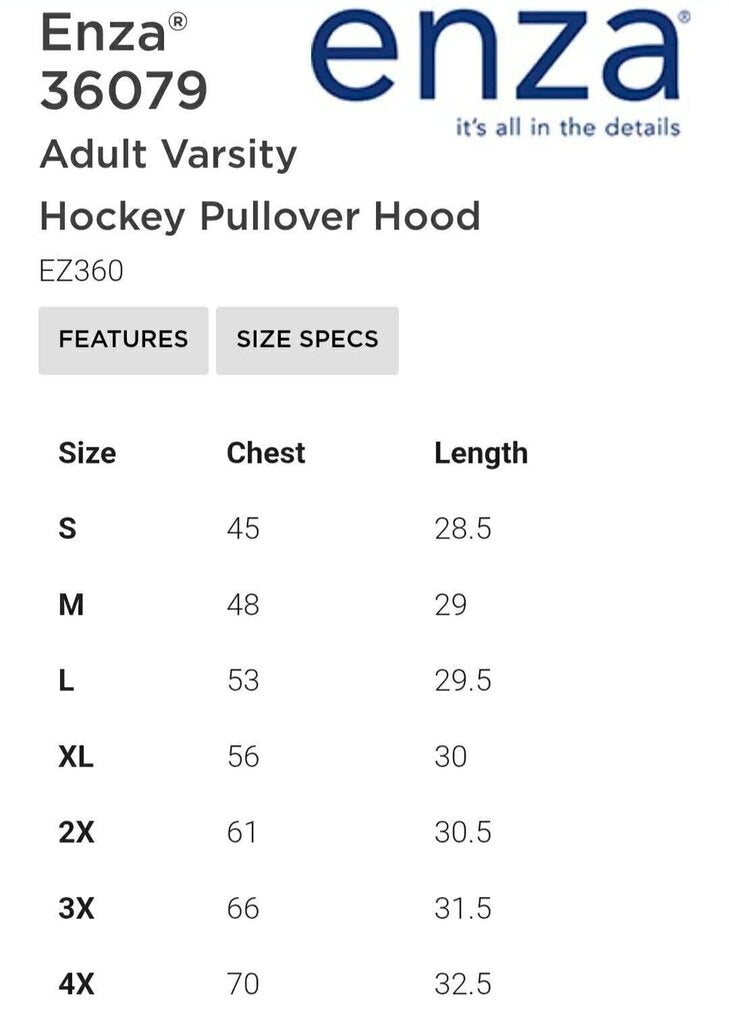 Wings Hockey Hoodie