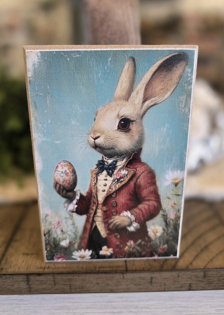 Fancy Bunny Block