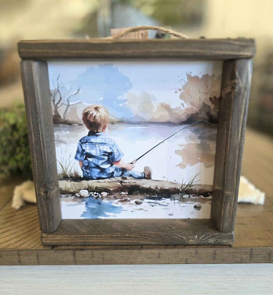 Little Boy Fishing