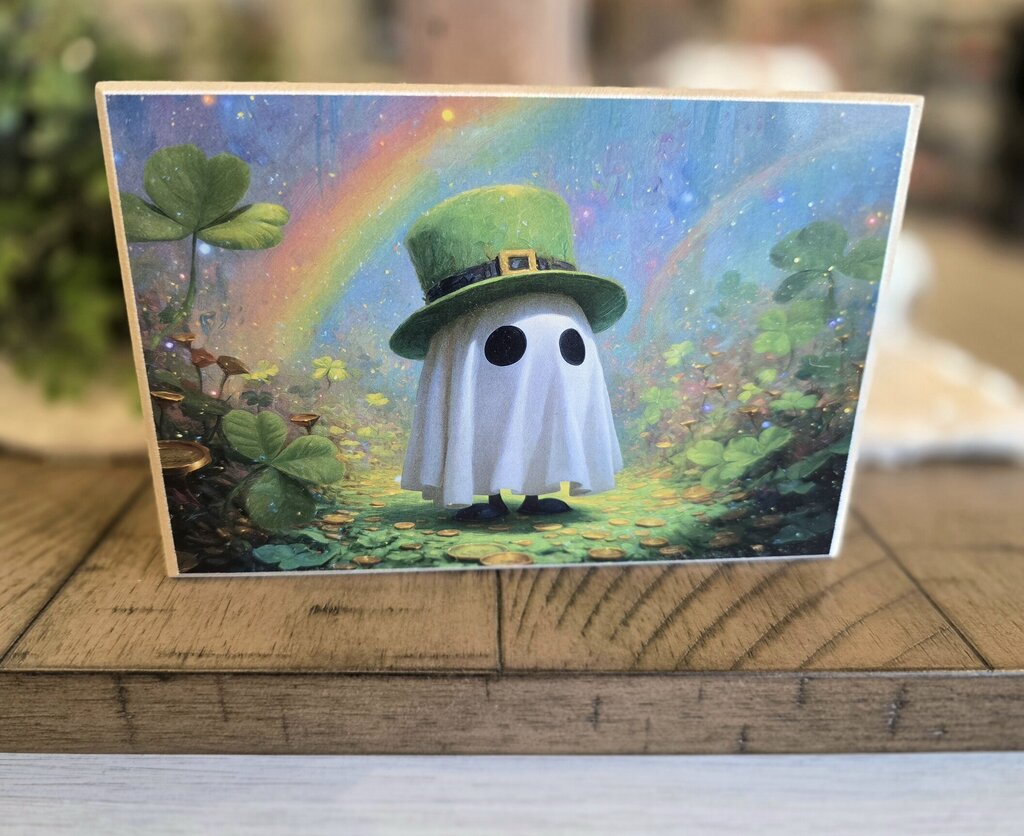 Leprechan Ghost Block