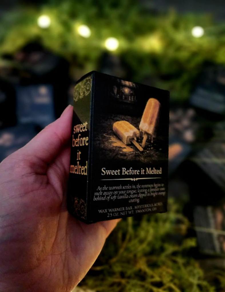 Book Wax Melts Mysterious Acres
