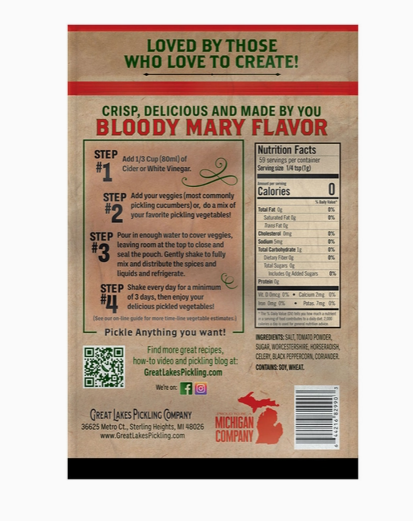 Bloody Mary Pickles
