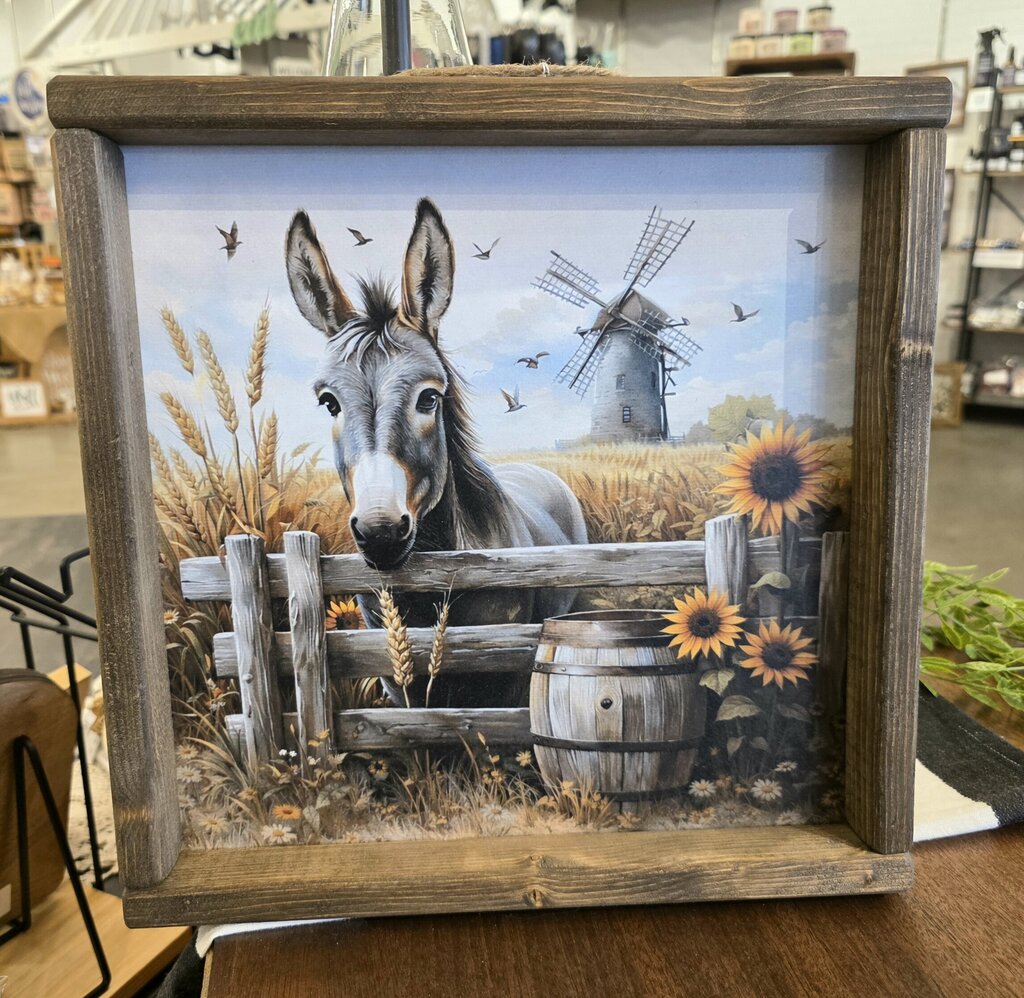 Donkey Windmill