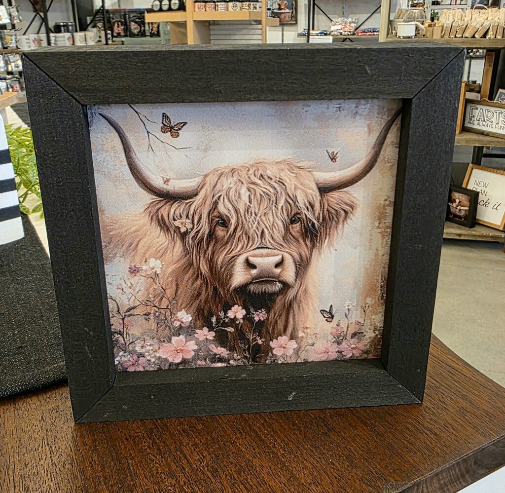 Highlander Flowers Box Frame