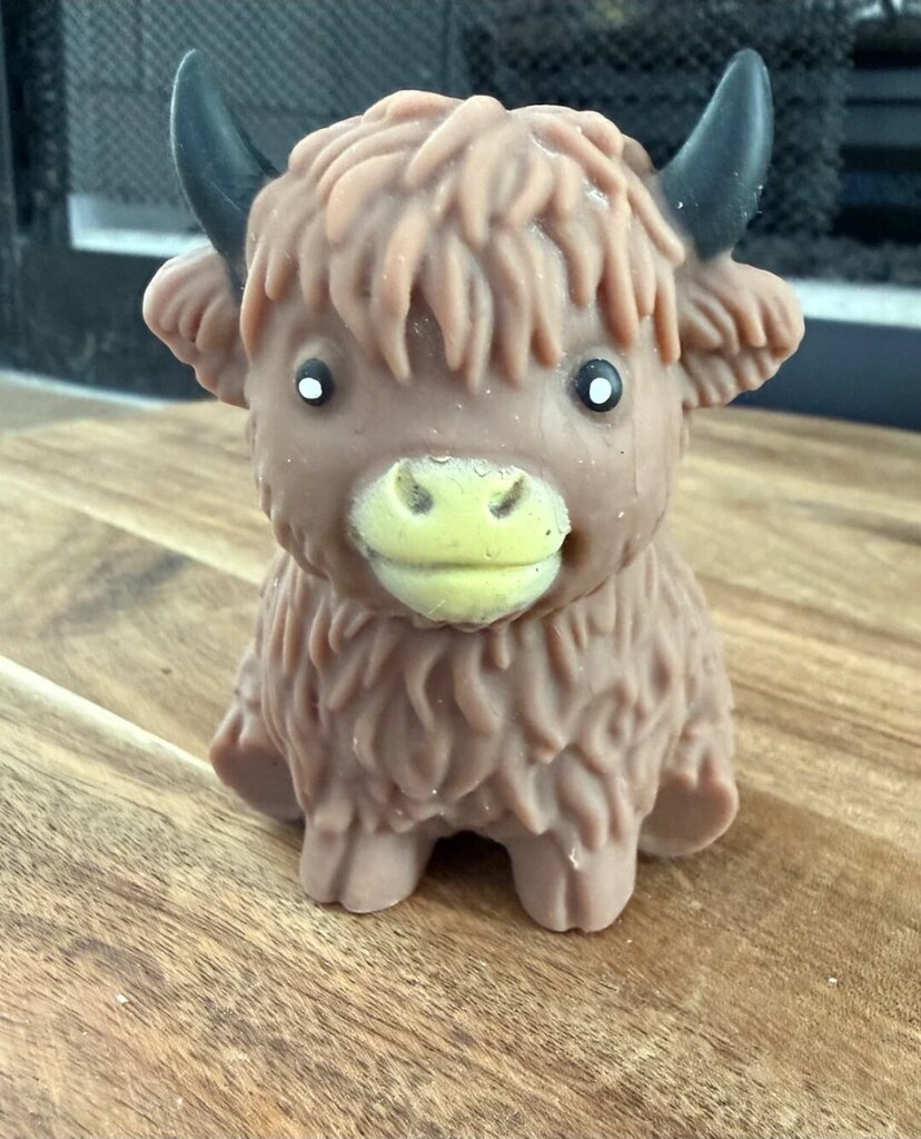Squishy Brown Highland Cow