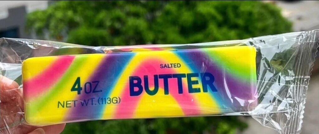 Squishy Rainbow Butter