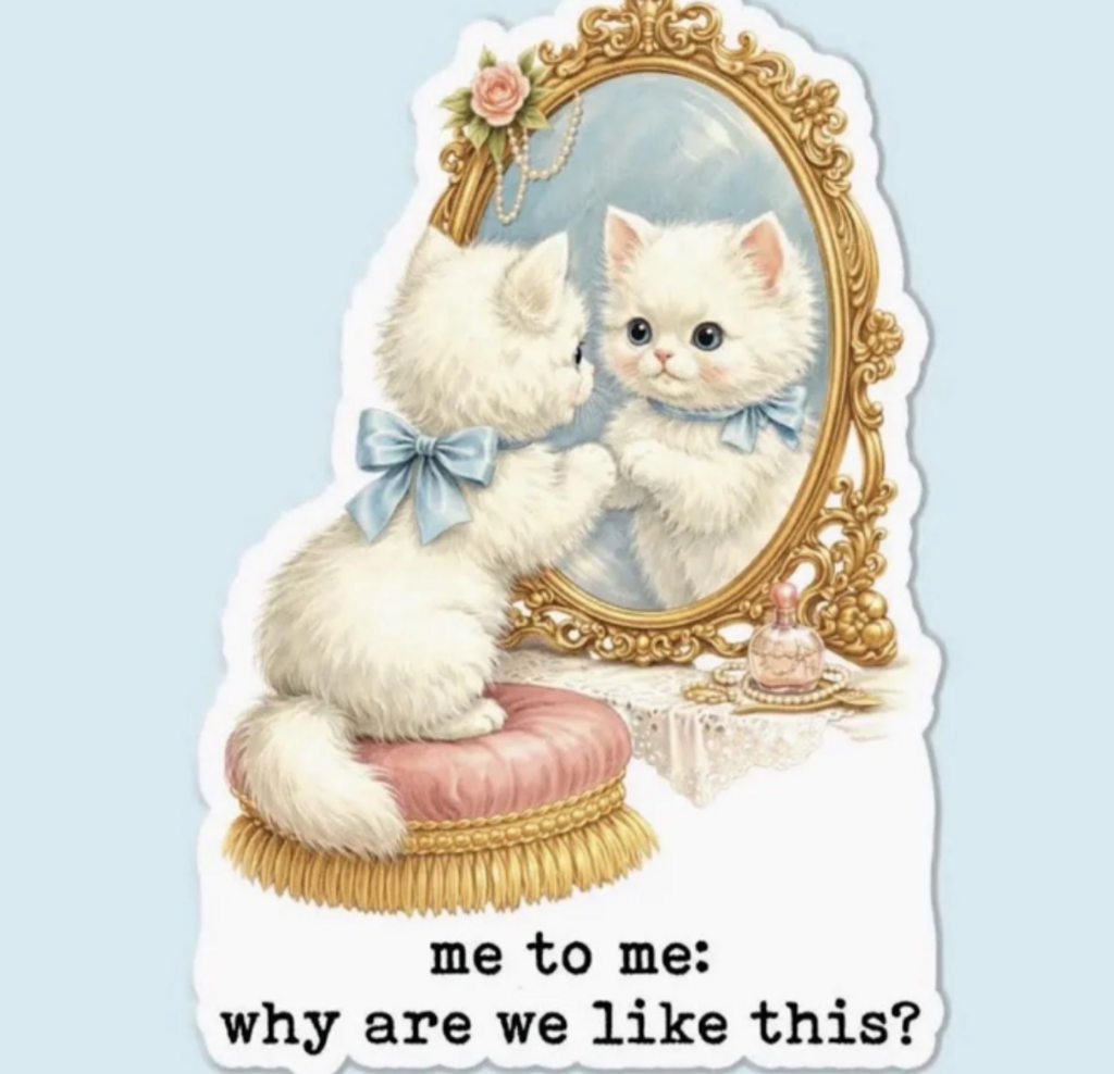 Funny Cat Sticker