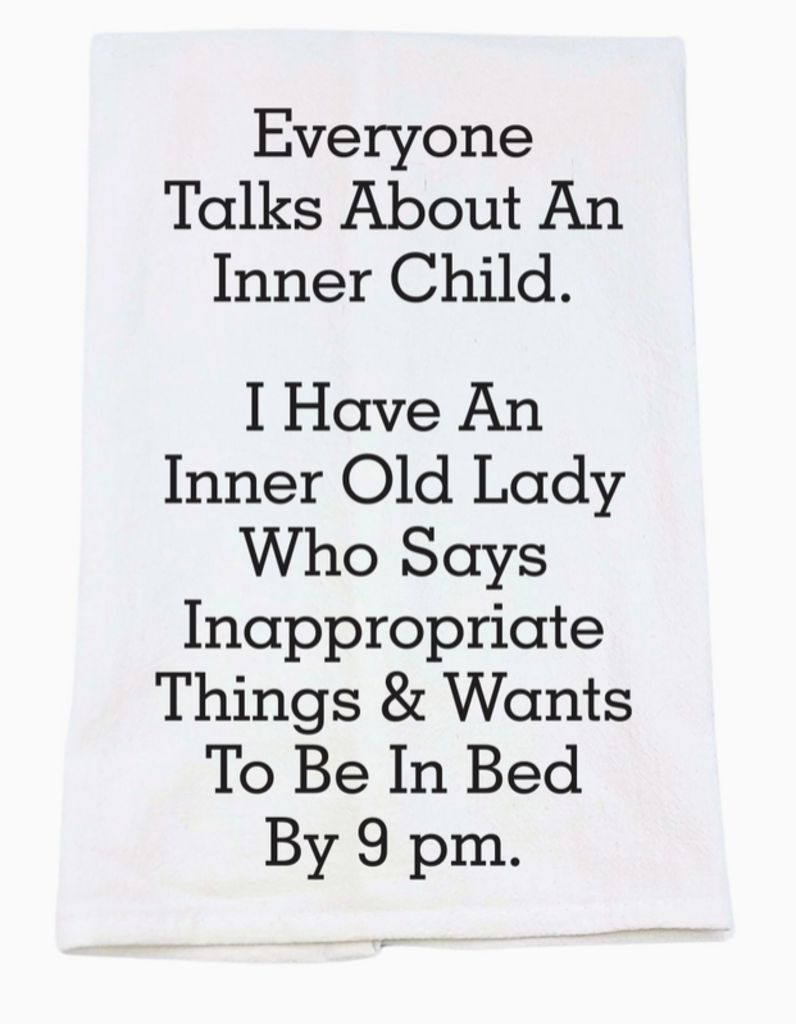 Inner Old Lady Towel