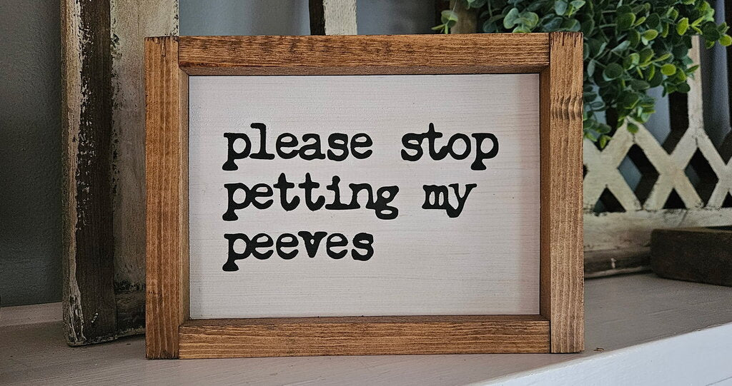 Petting peeves (white)