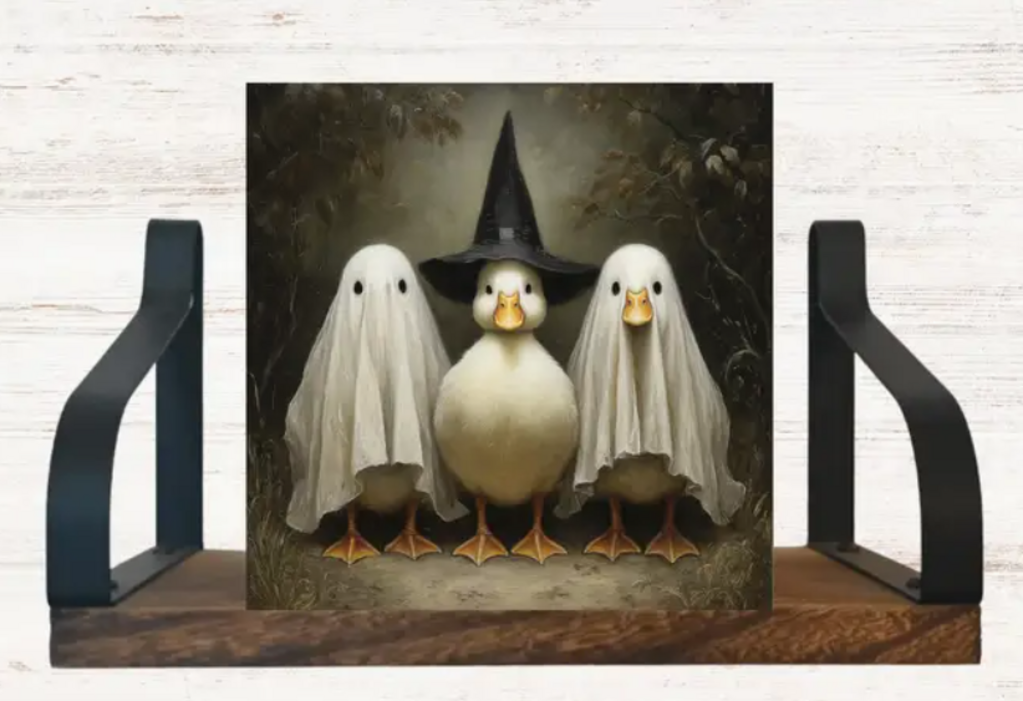 Halloween Geese Block