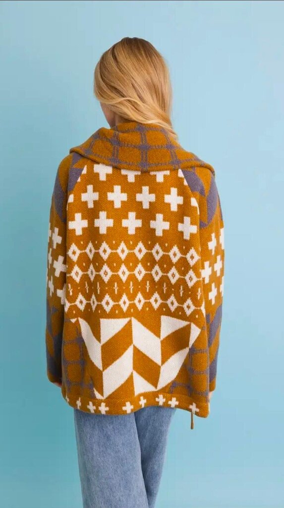 Geometric Knit Cardigan