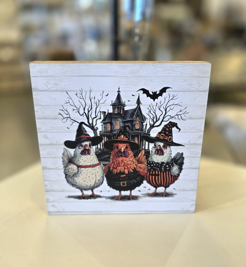 Halloween Chicken Block