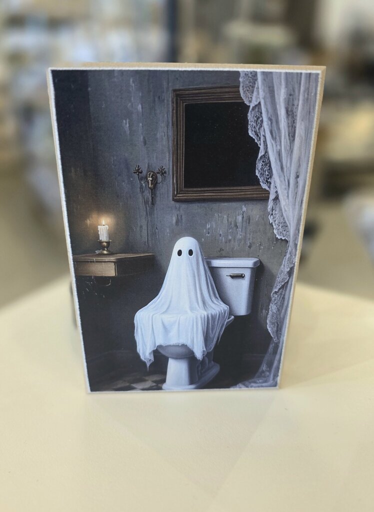 Bathroom Toilet Ghost Block