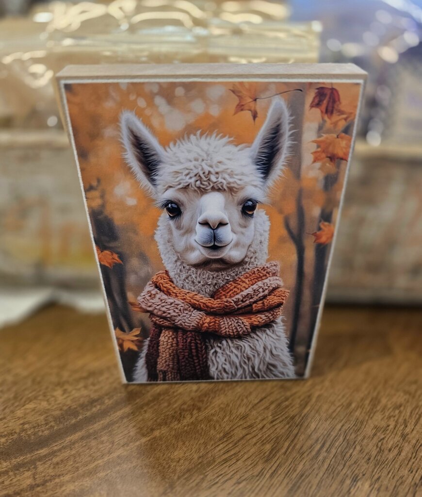 Fall llama Block