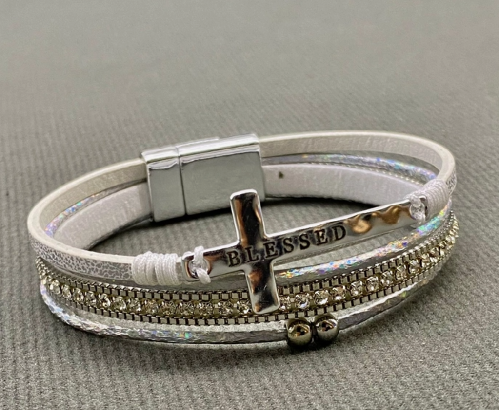 Cross Magnetic Bracelet