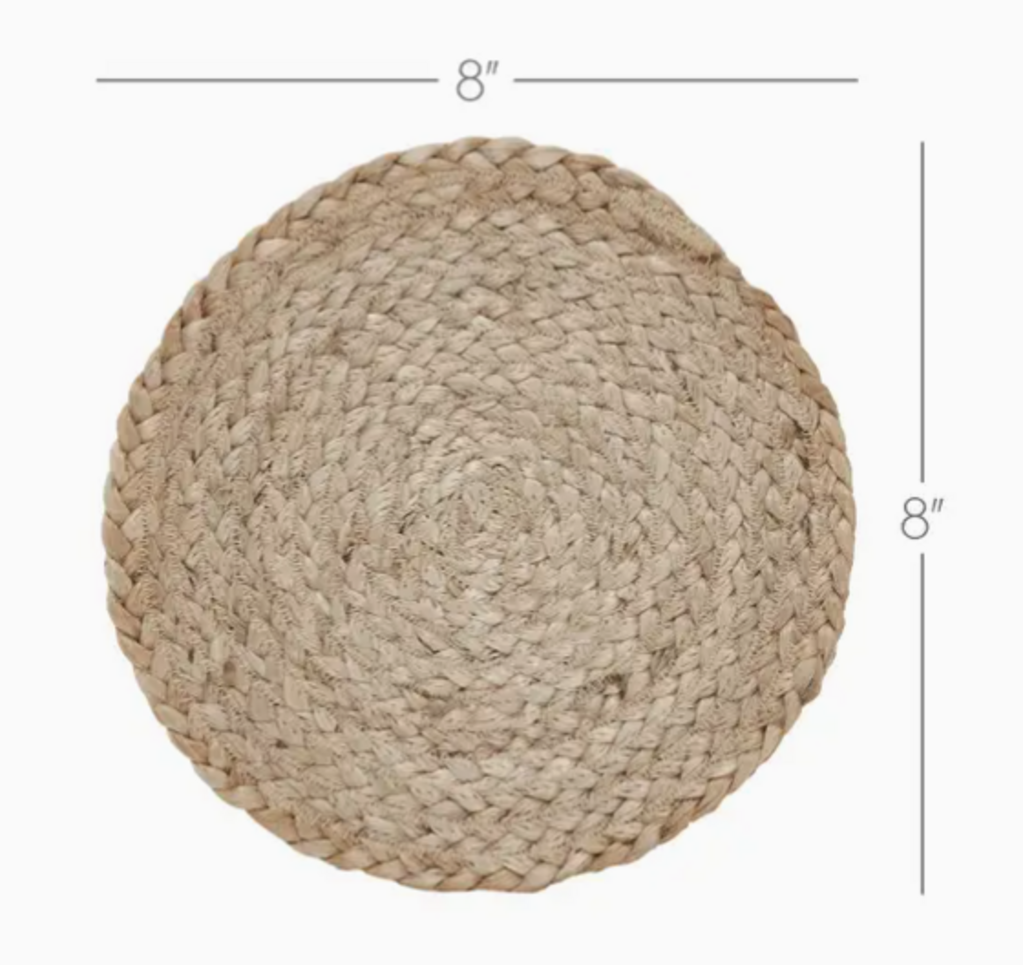Natural Braided Trivet