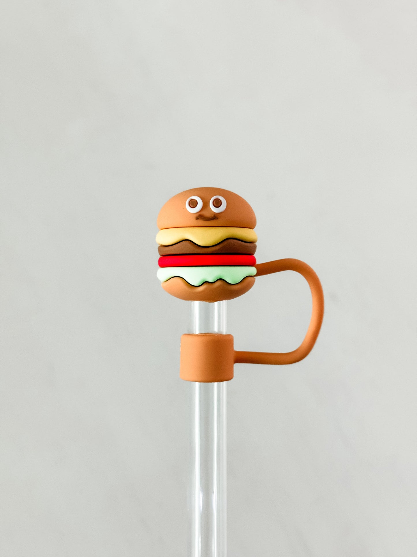 Straw Cover 10MM "Hamburger"
