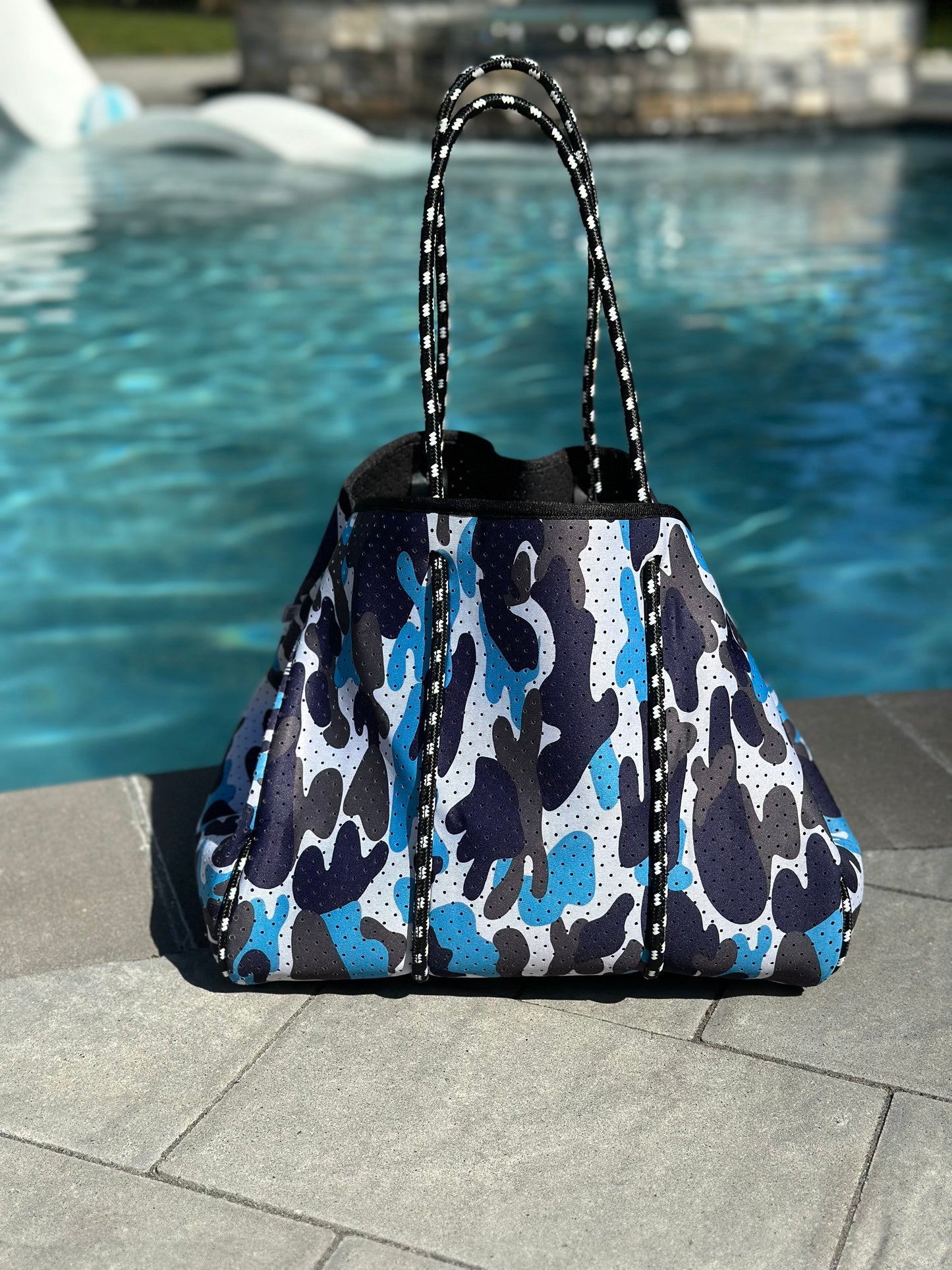 Ready to Ship | The Carly Camo Neoprene Tote