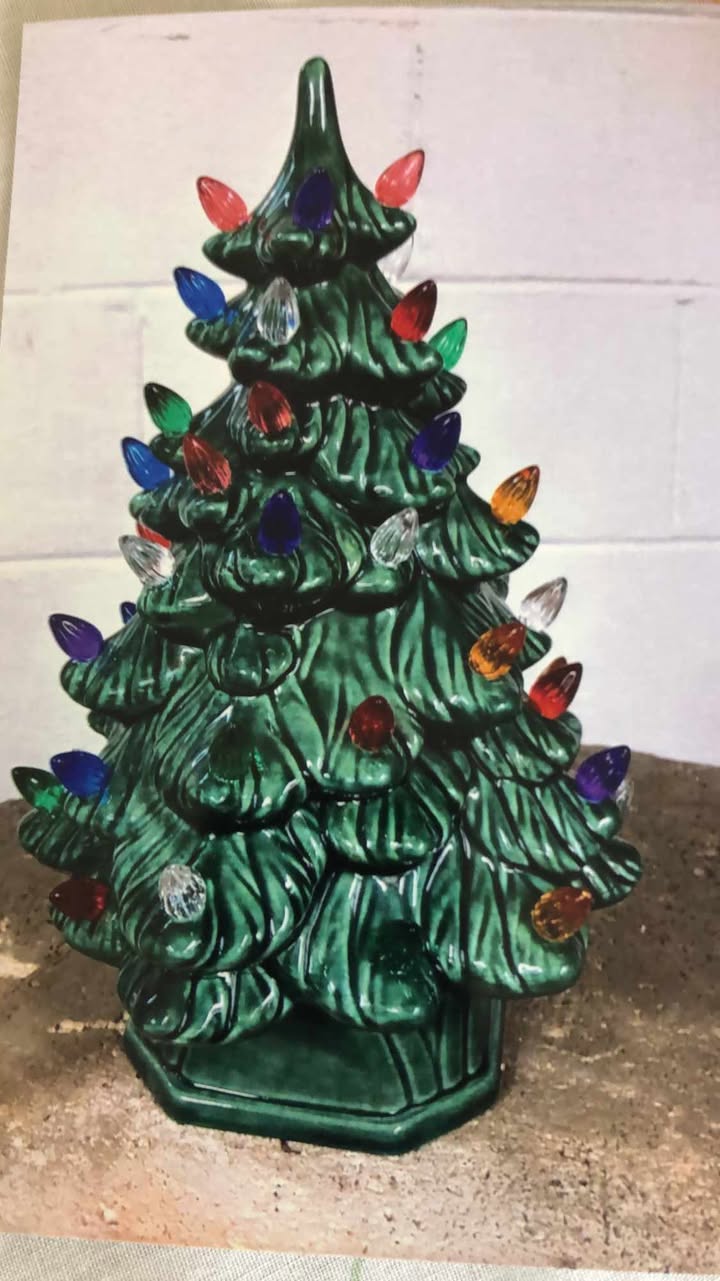 Ceramic Lighted Tree Class 10/19 11:30am