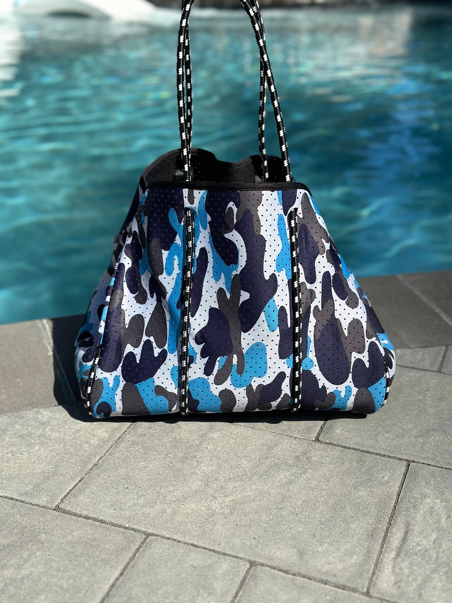 Ready to Ship | The Carly Camo Neoprene Tote