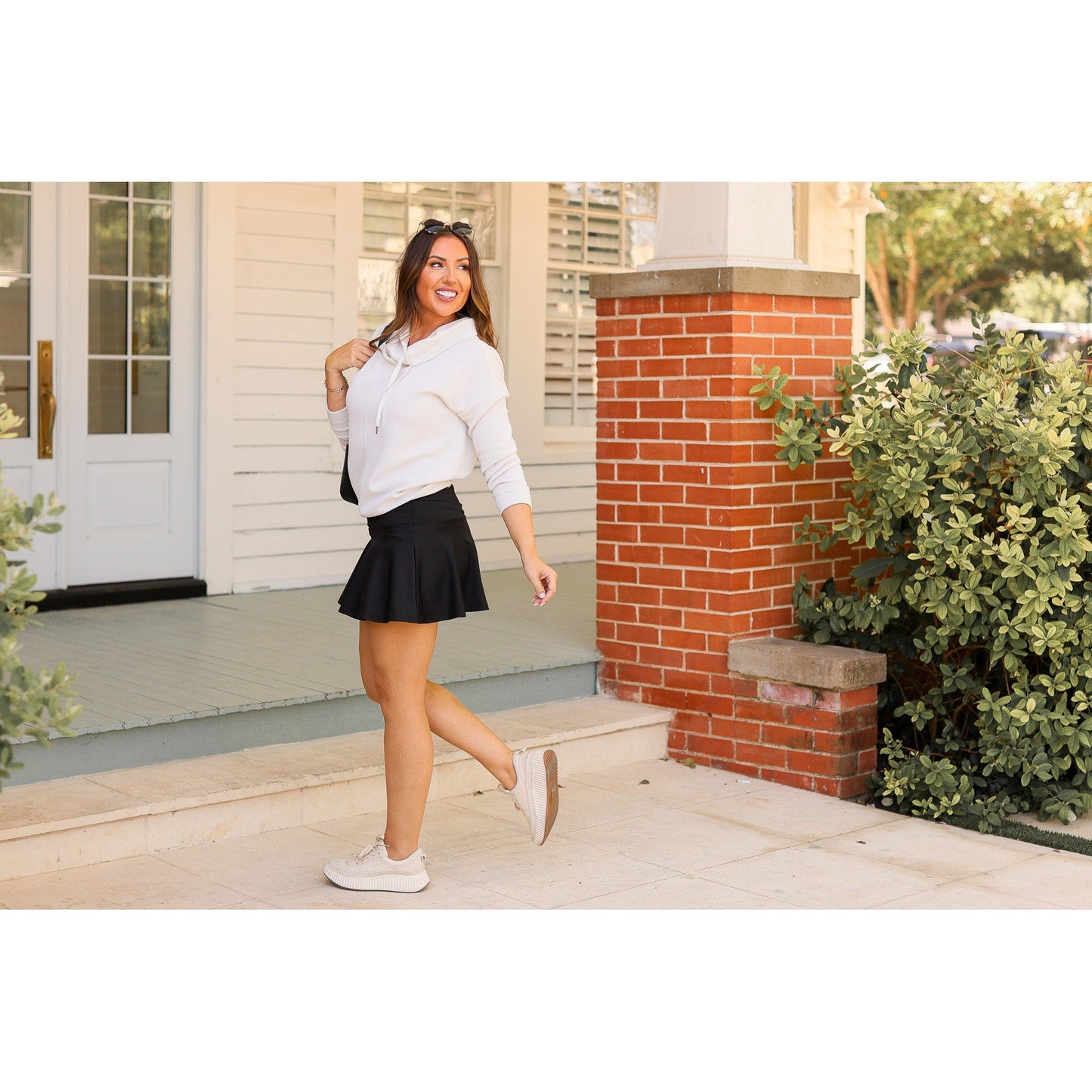 Ready to Ship | The Brielle Black Skort