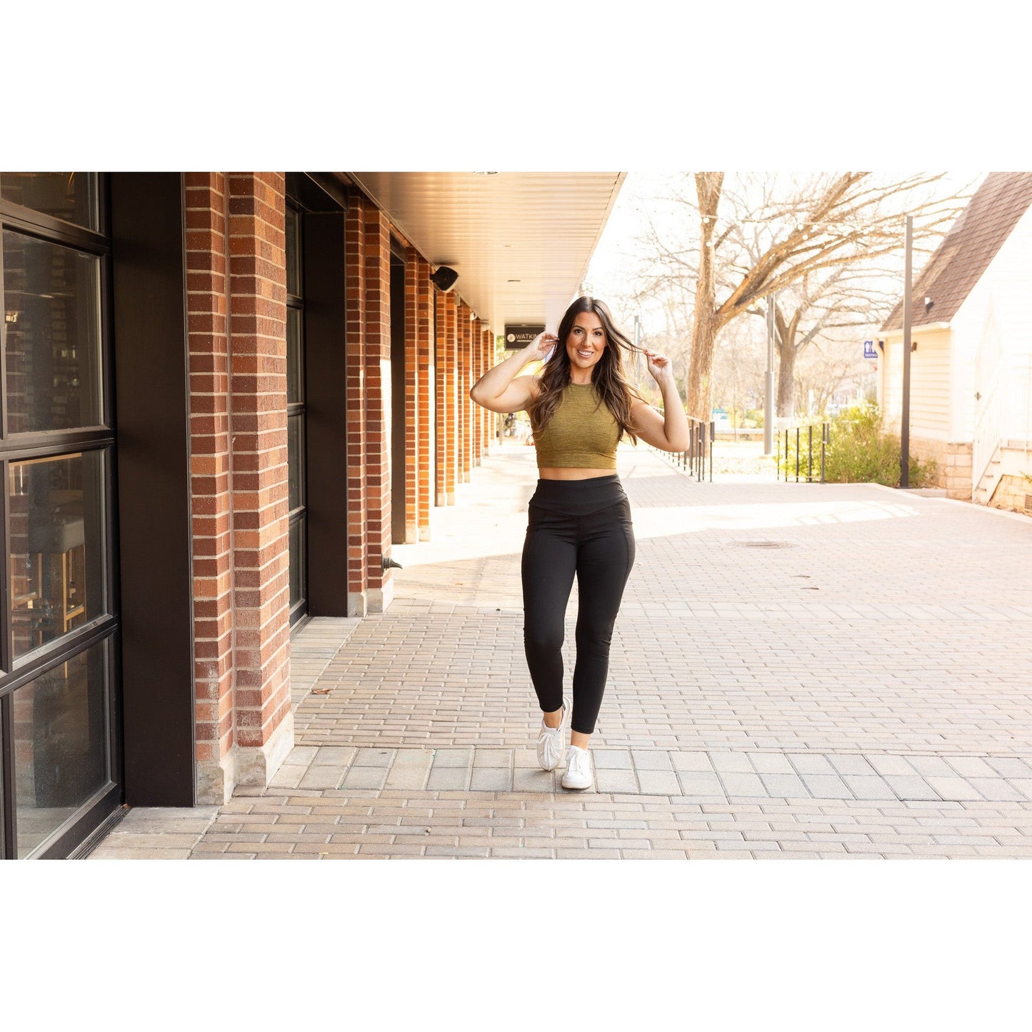 Julia Rose Adriana tummy control full-length leggings high waisted