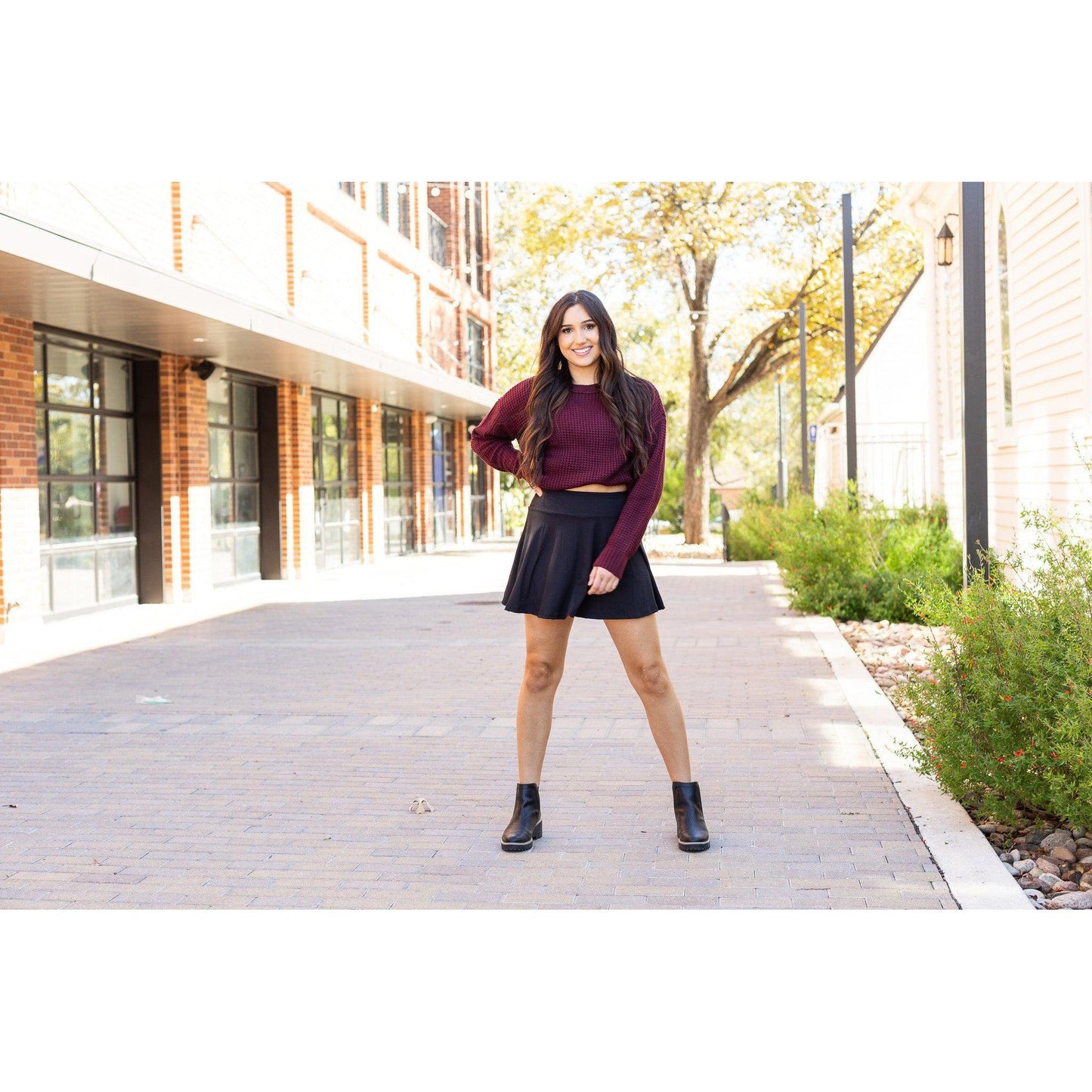 Ready to Ship | The Brielle Black Skort