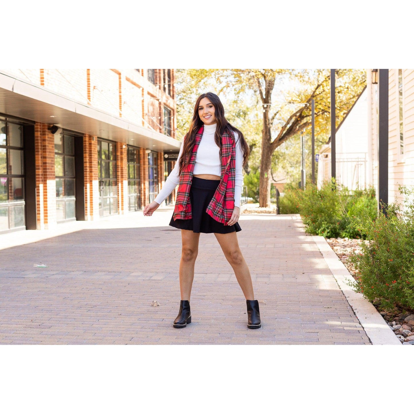 Ready to Ship | The Brielle Black Skort