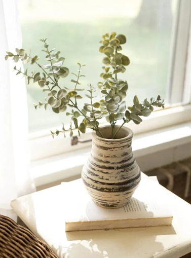 GIDEON TERRACOTTA BUD VASE