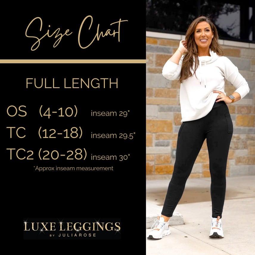 Ready to Ship | The Lilla - Black FLEECE Full Length Leggings with Pockets Round 4 - Luxe Leggings by Julia Rose®