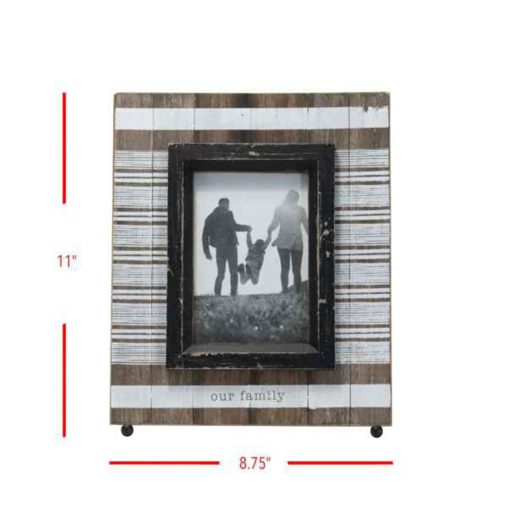 OUR FAMILY 4 x 6 FRAME