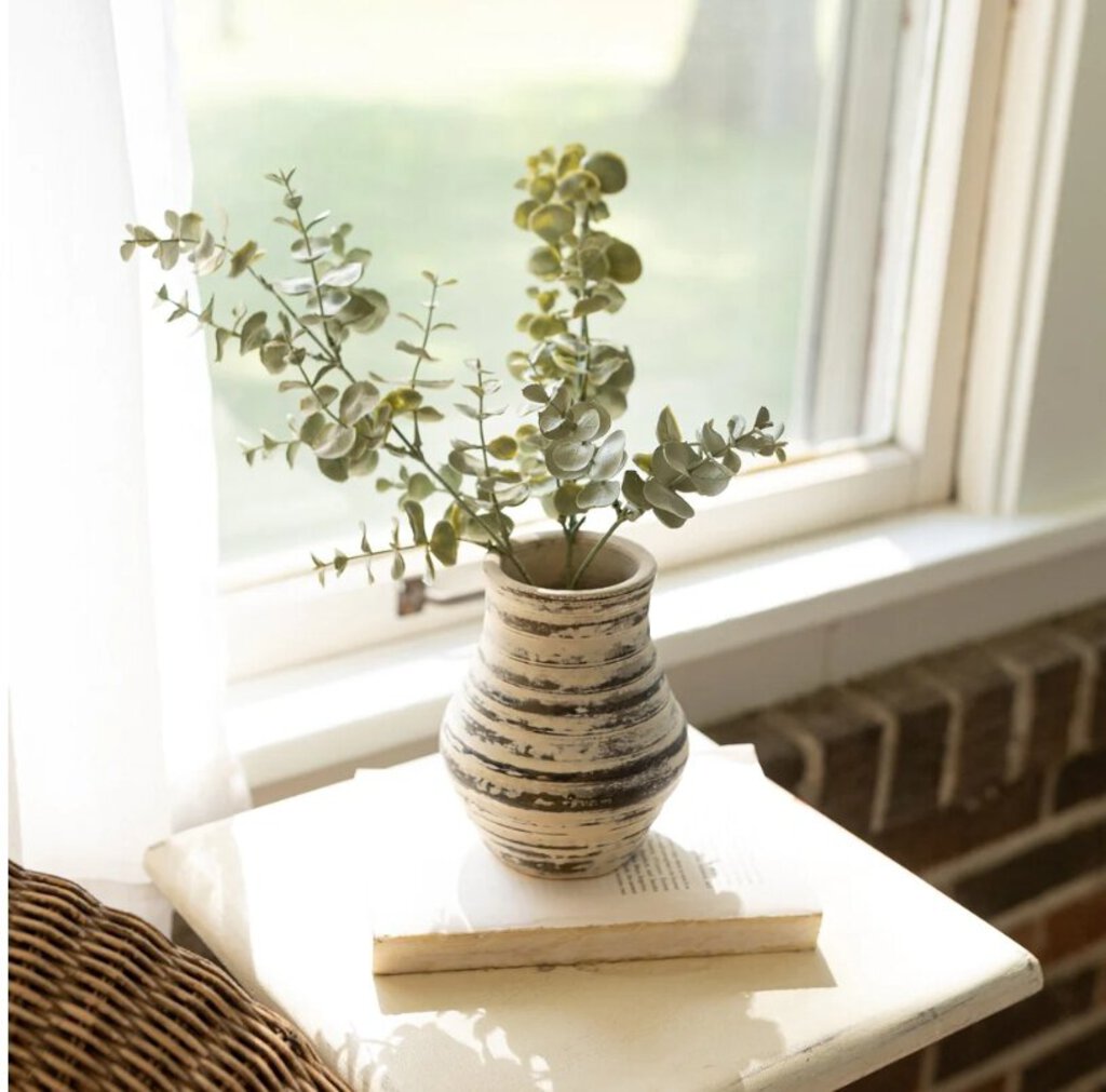 GIDEON TERRACOTTA BUD VASE