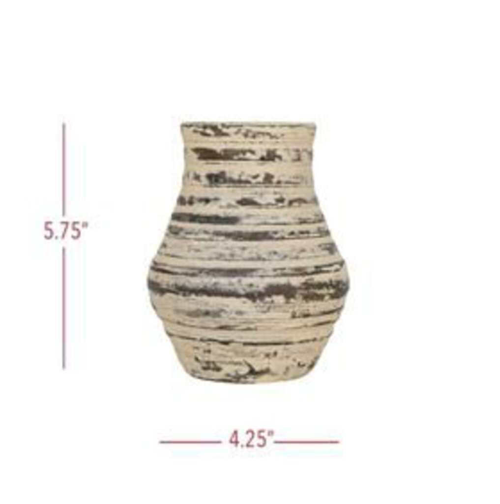 GIDEON TERRACOTTA BUD VASE